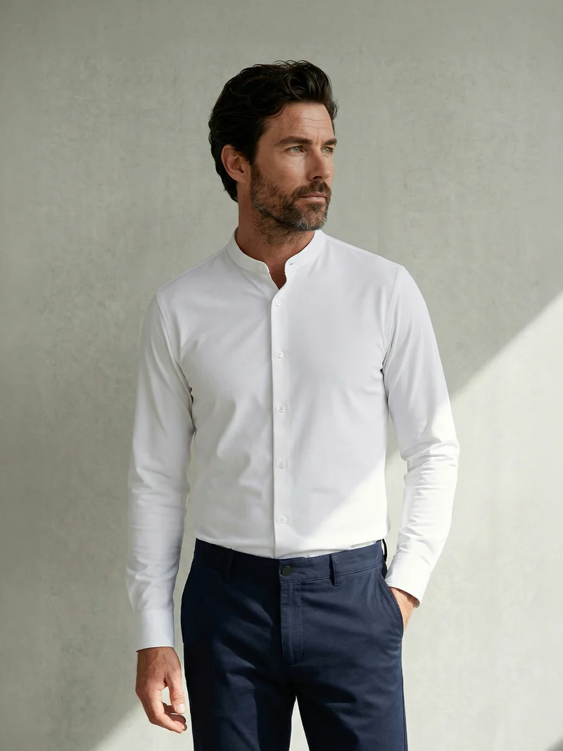 MAO STRETCH SHIRT