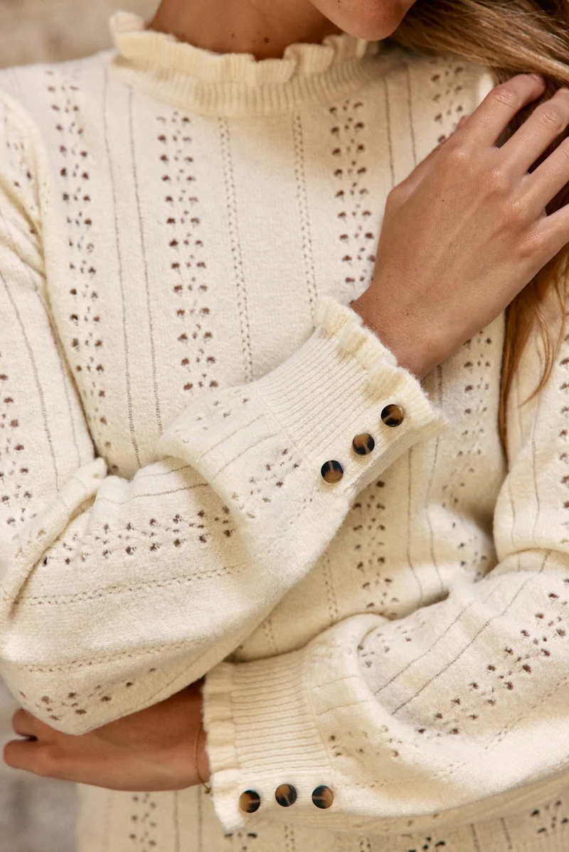 Maxine - Pull maille fantaisie