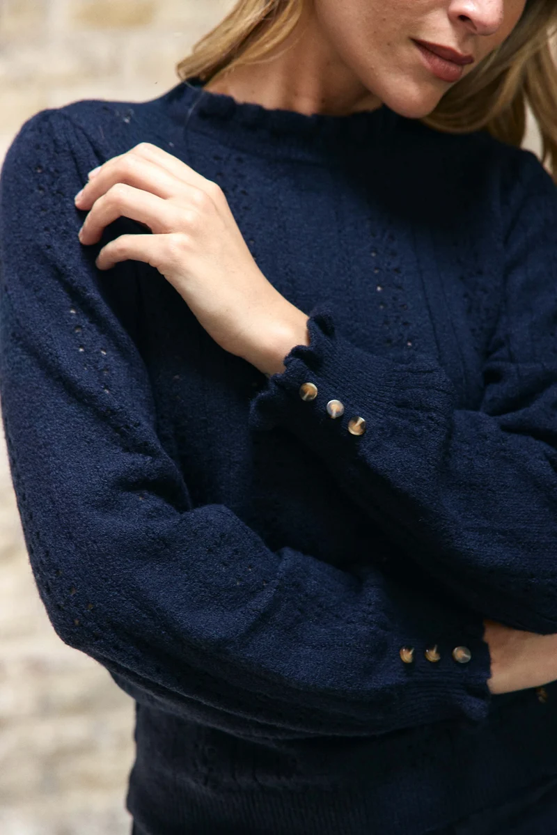 Maxine - Pull maille fantaisie