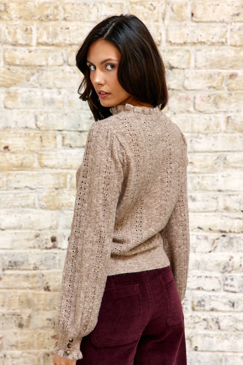 Maxine - Pull maille fantaisie