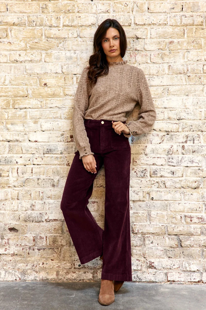 Maxine - Pull maille fantaisie
