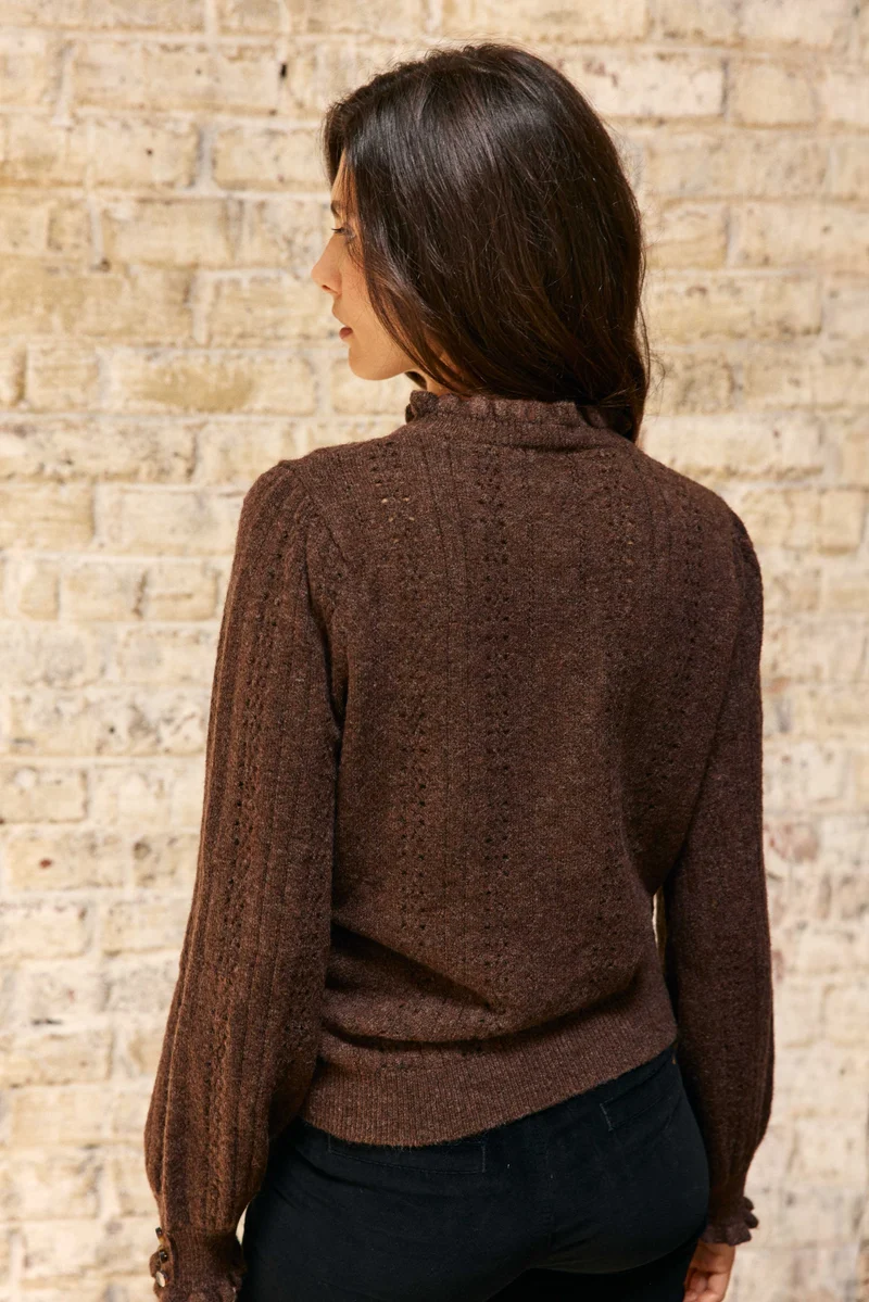 Maxine - Pull maille fantaisie