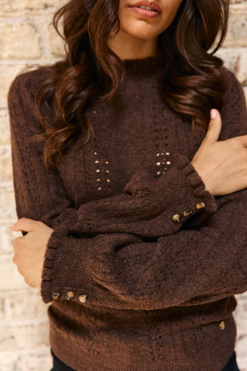 Maxine - Pull maille fantaisie