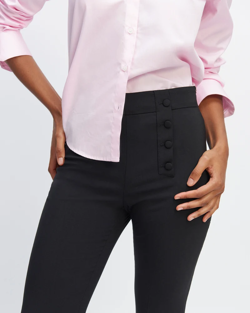 Pantalon flare Oslo - Noir