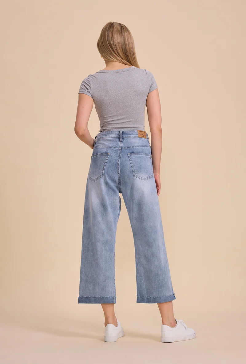 Jean Loose Fermeture Asymétrique