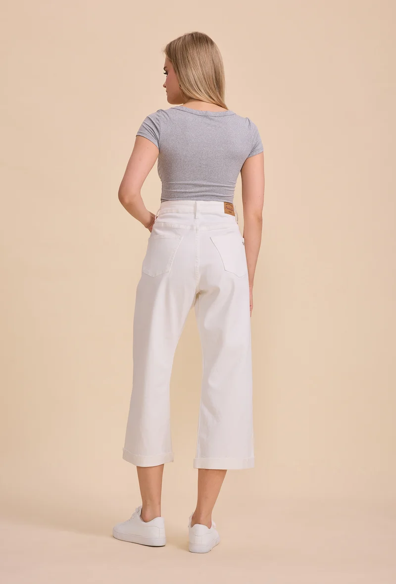 Jean Loose Fermeture Asymétrique