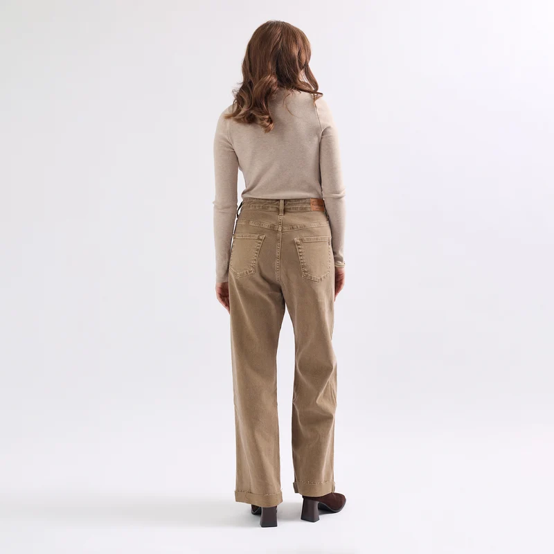 Jean Loose Fermeture Asymétrique