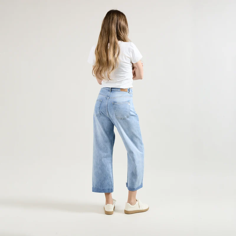 Jean Loose Fermeture Asymétrique