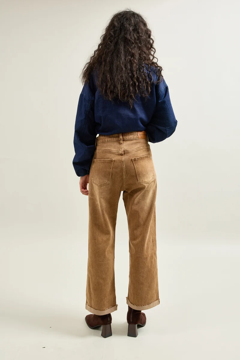 Jean Loose Fermeture Asymétrique