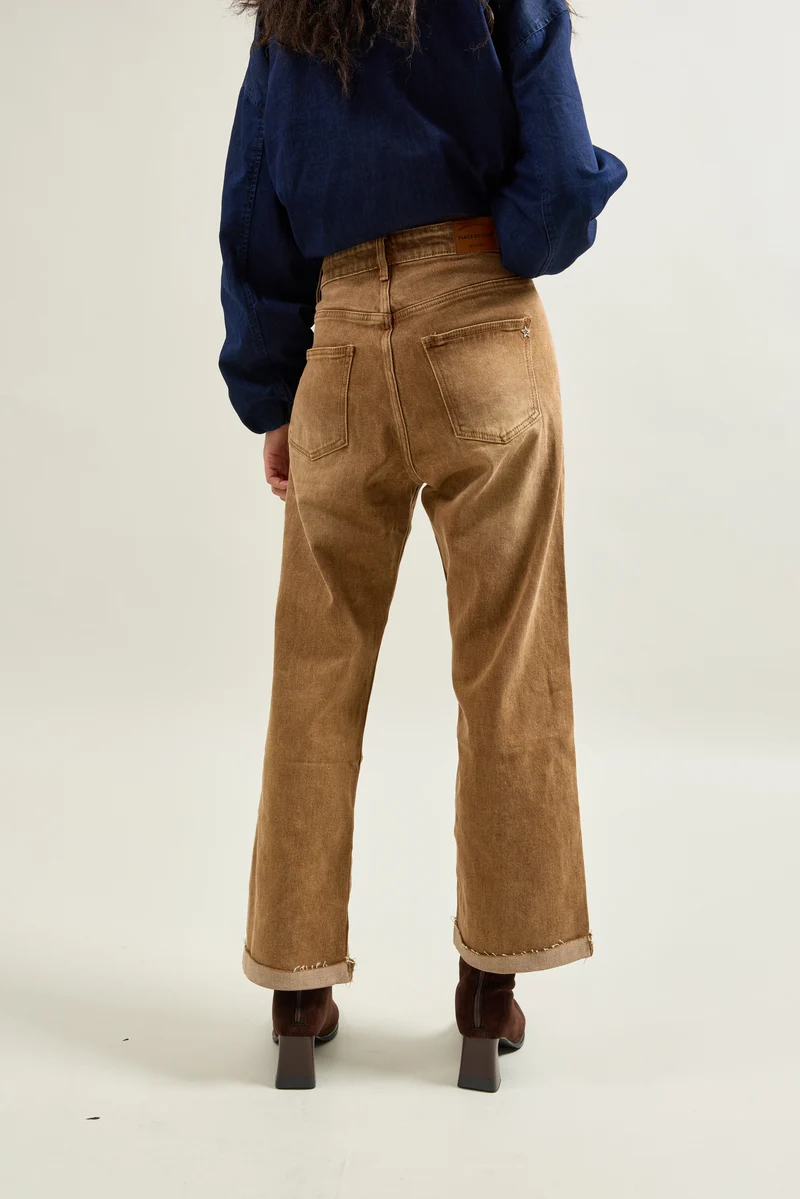 Jean Loose Fermeture Asymétrique