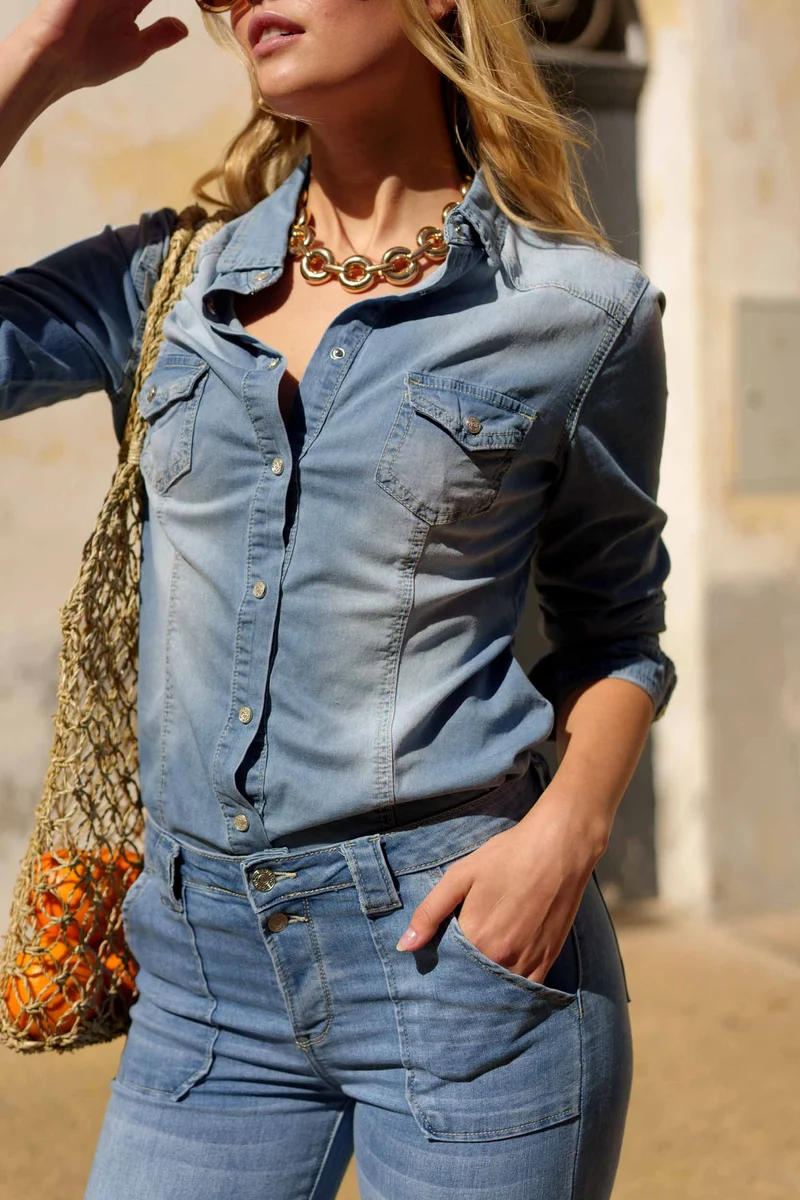 Chemise Jean Cintrée