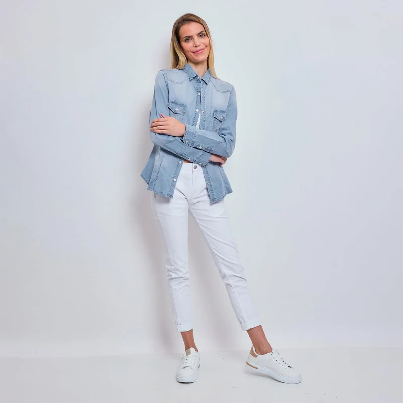 Chemise Jean Cintrée