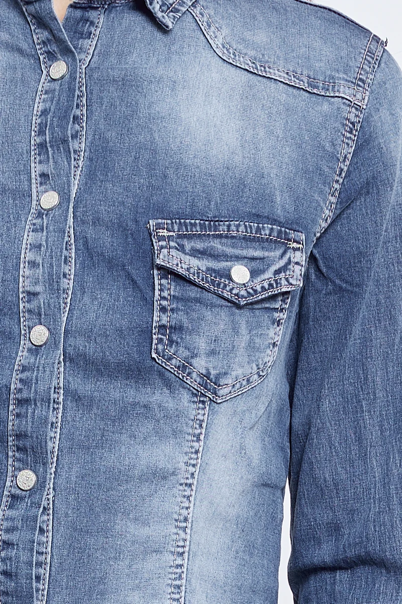 Chemise Jean Cintrée