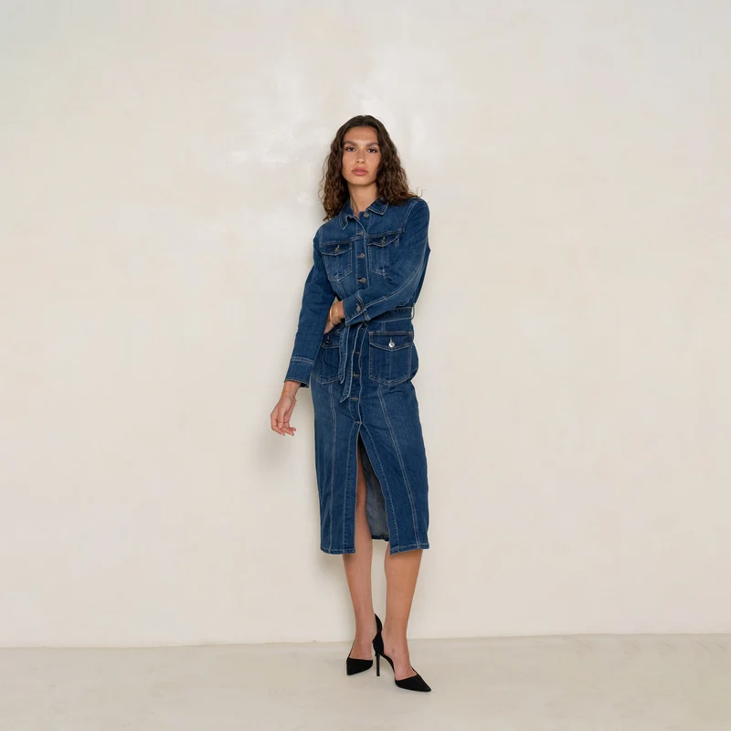 Robe Longue en Jean