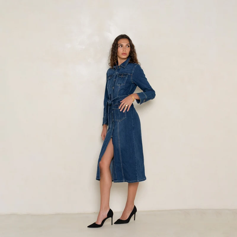 Robe Longue en Jean