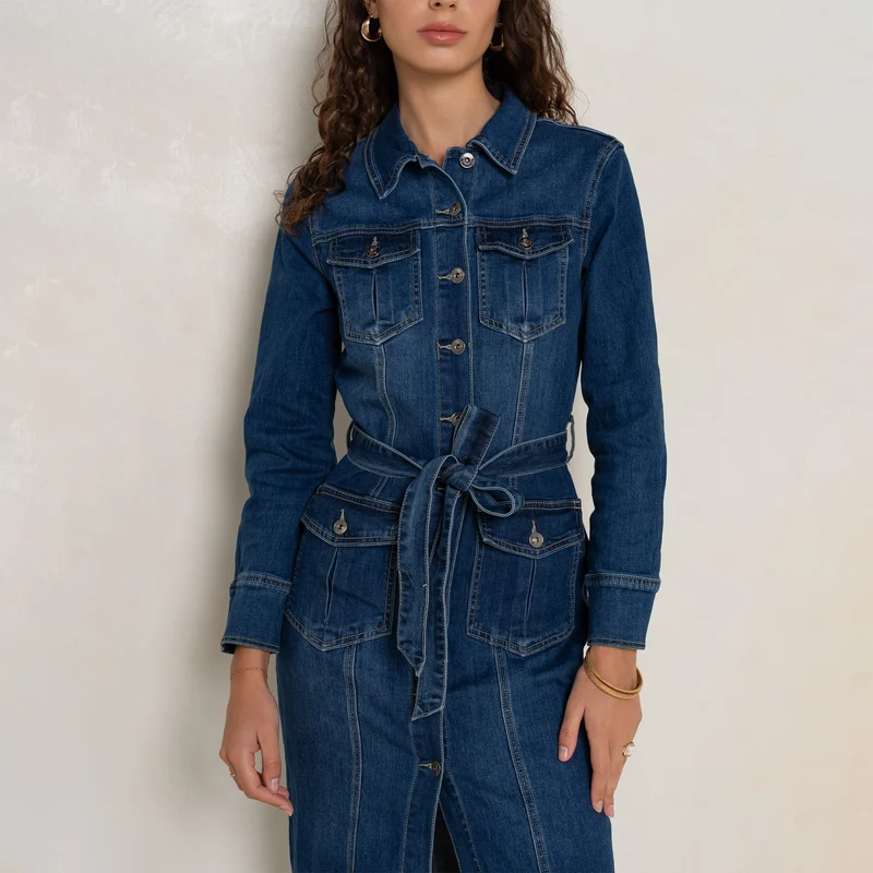 Robe Longue en Jean