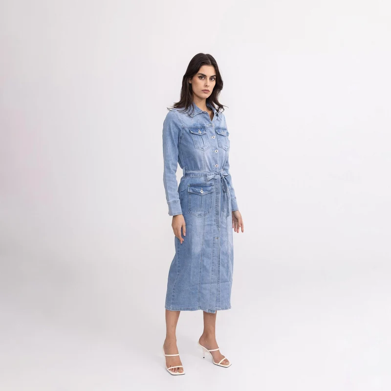 Robe Longue en Jean