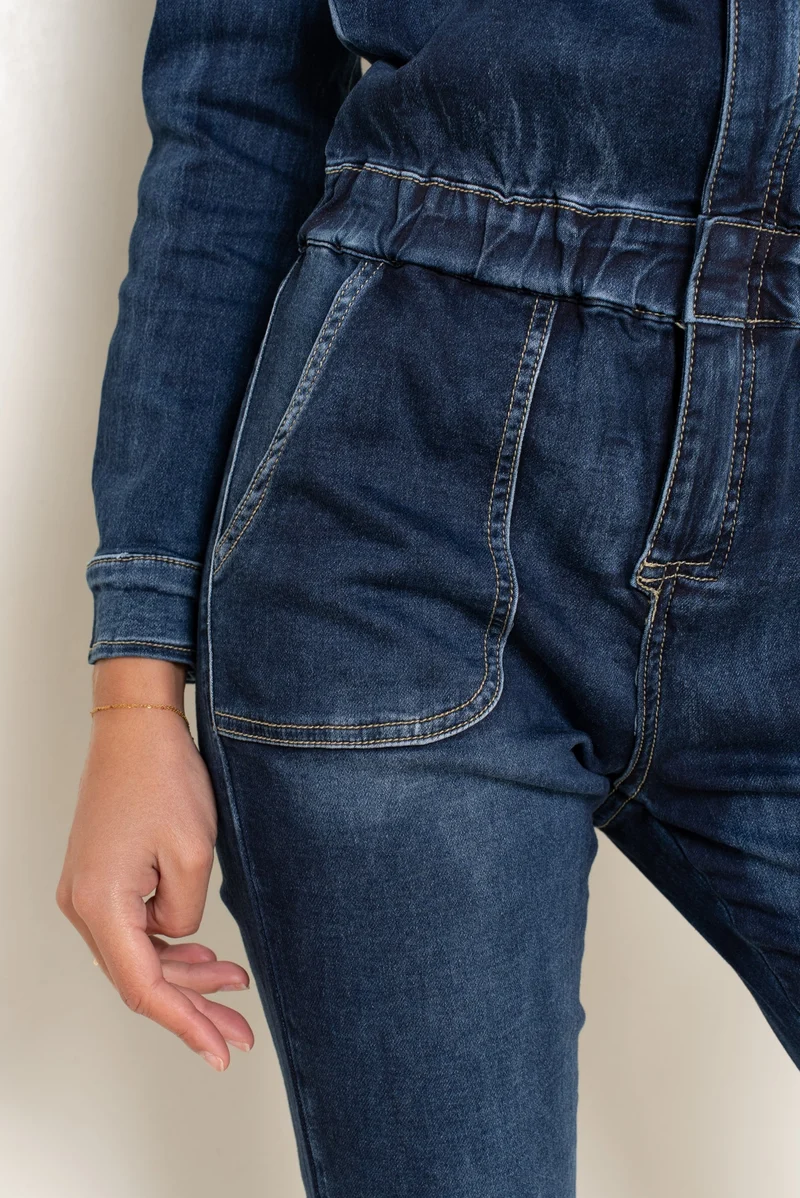 Combinaison Zippée Manches Longues