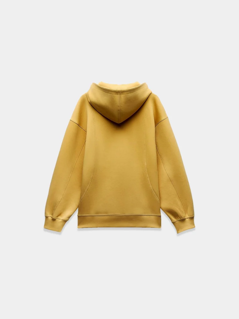 Yellow oversized hoodie