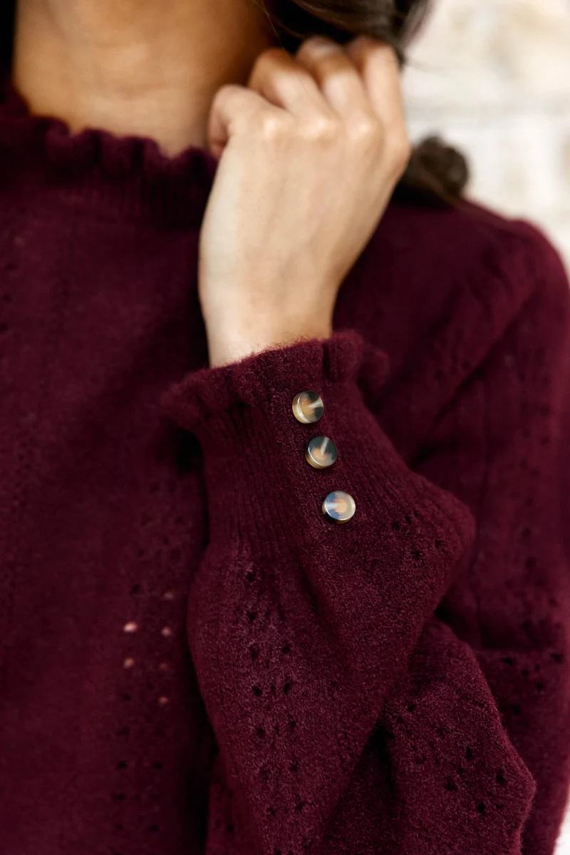 Maxine - Pull maille fantaisie