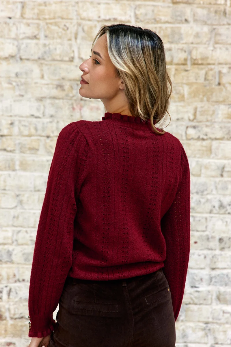 Maxine - Pull maille fantaisie