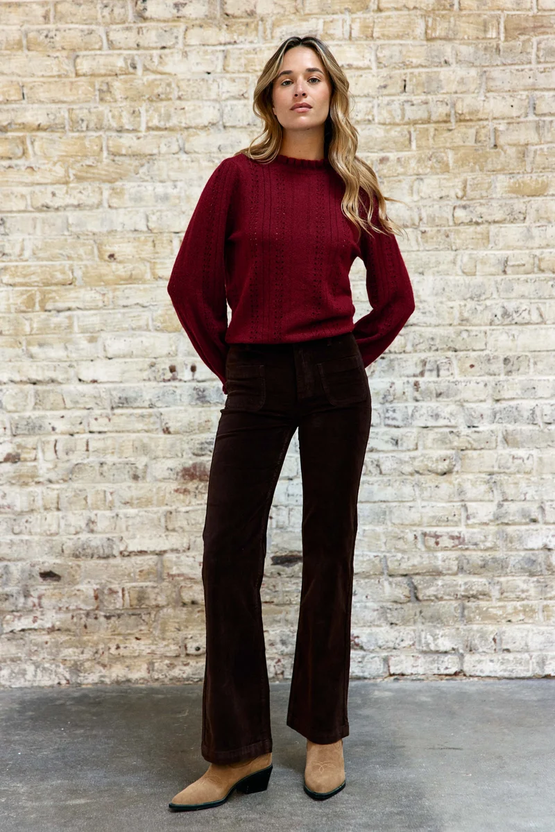 Maxine - Pull maille fantaisie