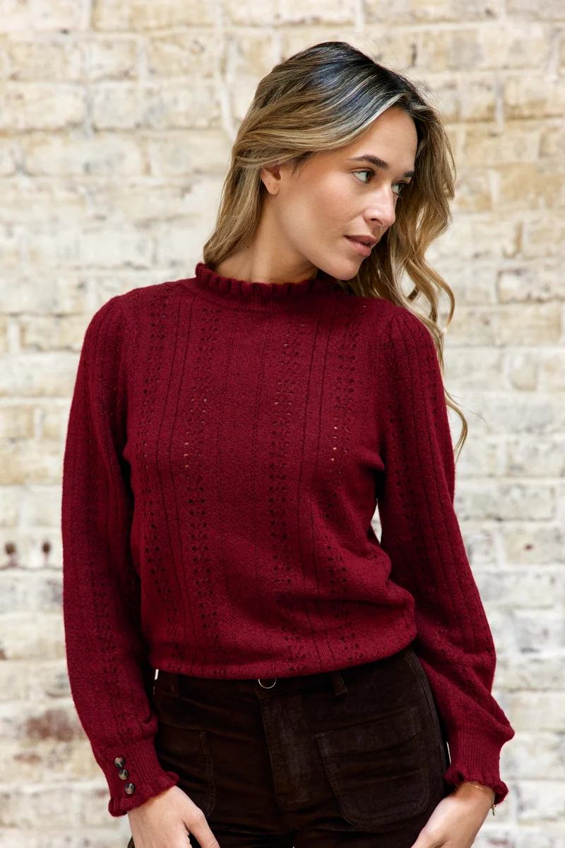 Maxine - Pull maille fantaisie