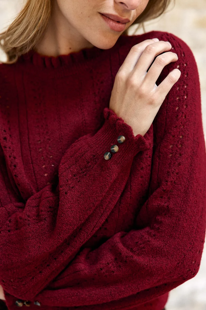Maxine - Pull maille fantaisie