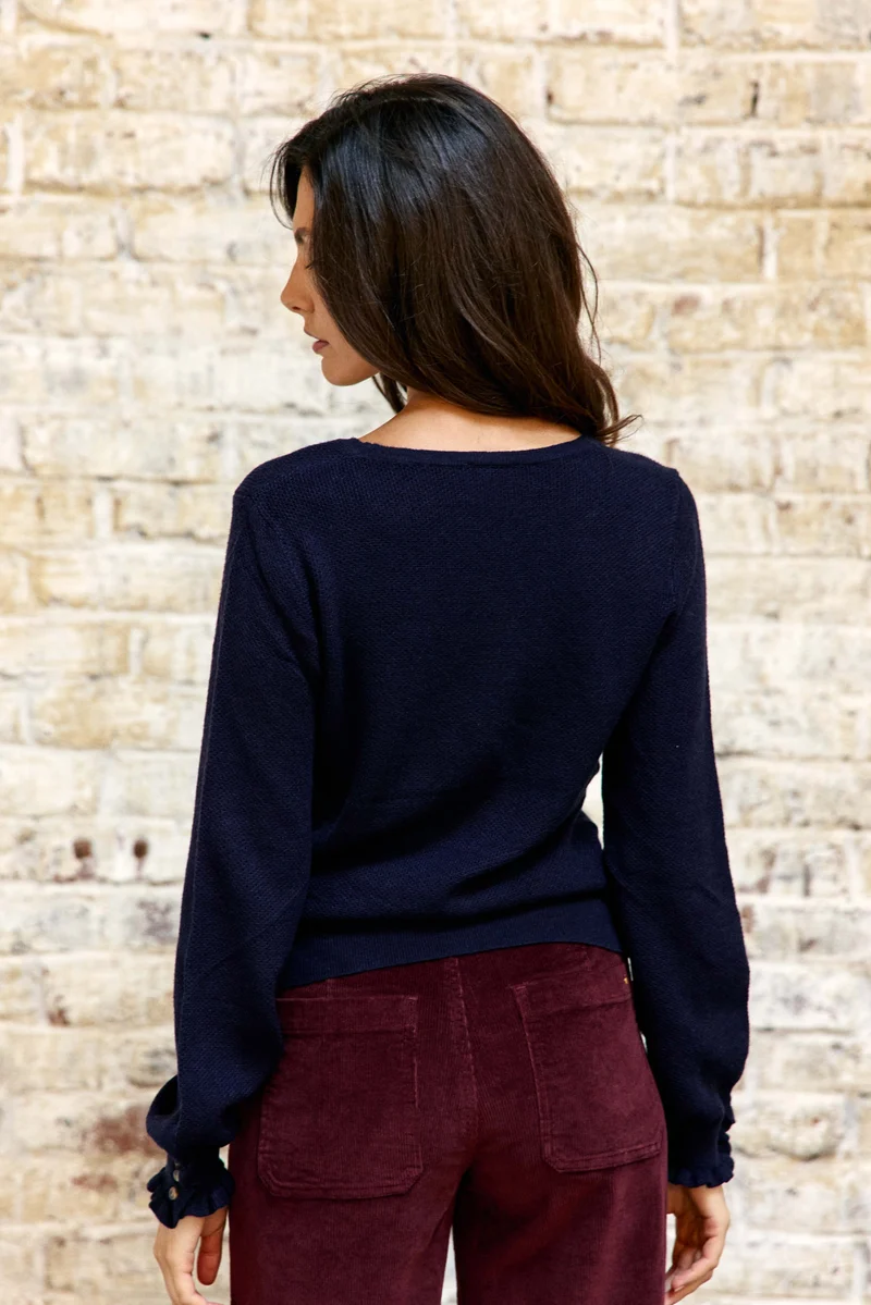 Melaky - Pull coupe droite