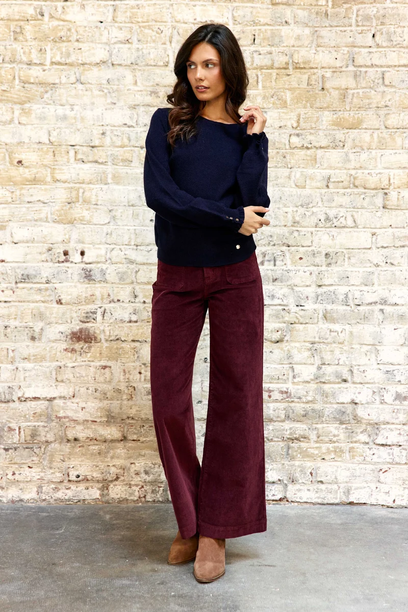 Melaky - Pull coupe droite