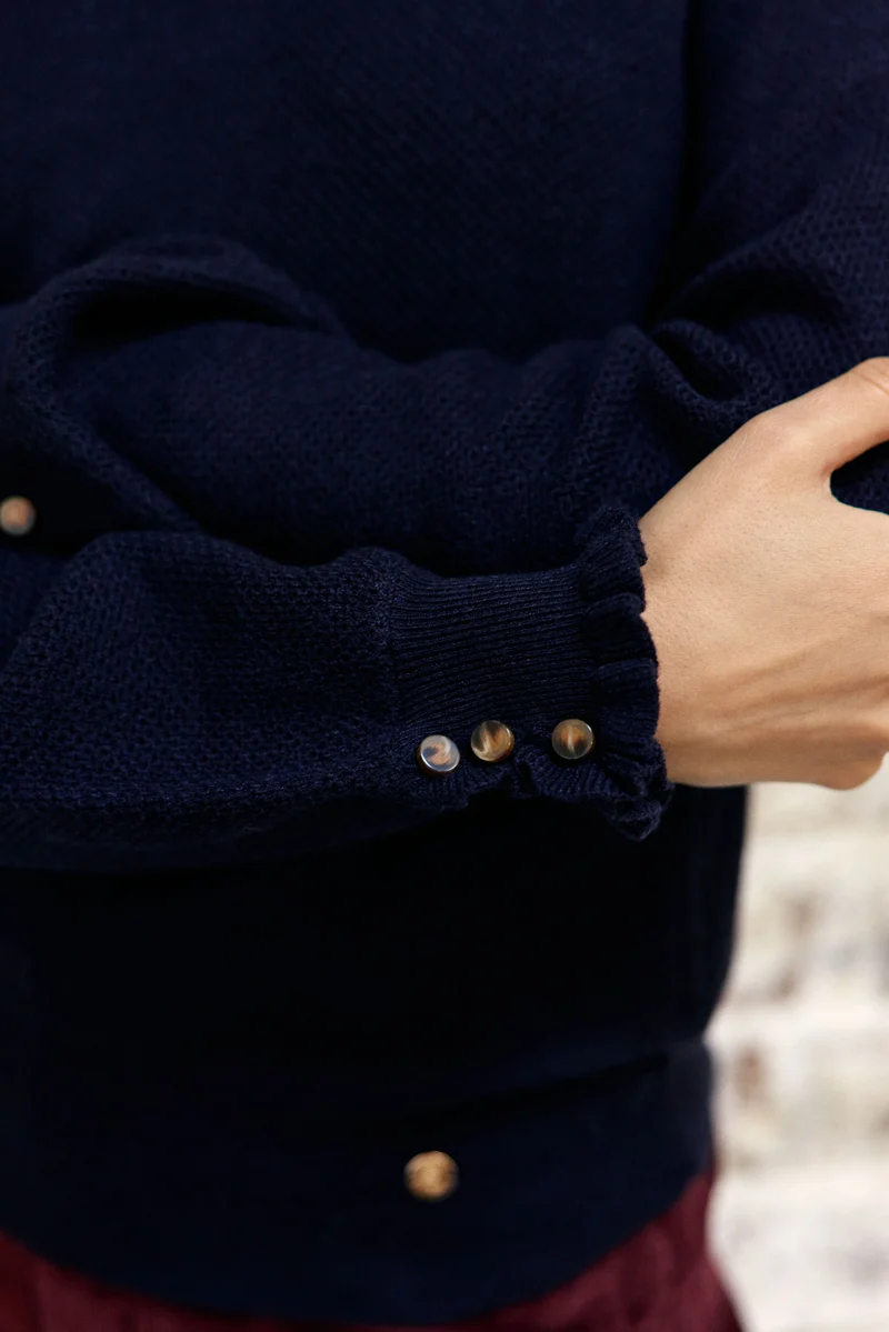 Melaky - Pull coupe droite