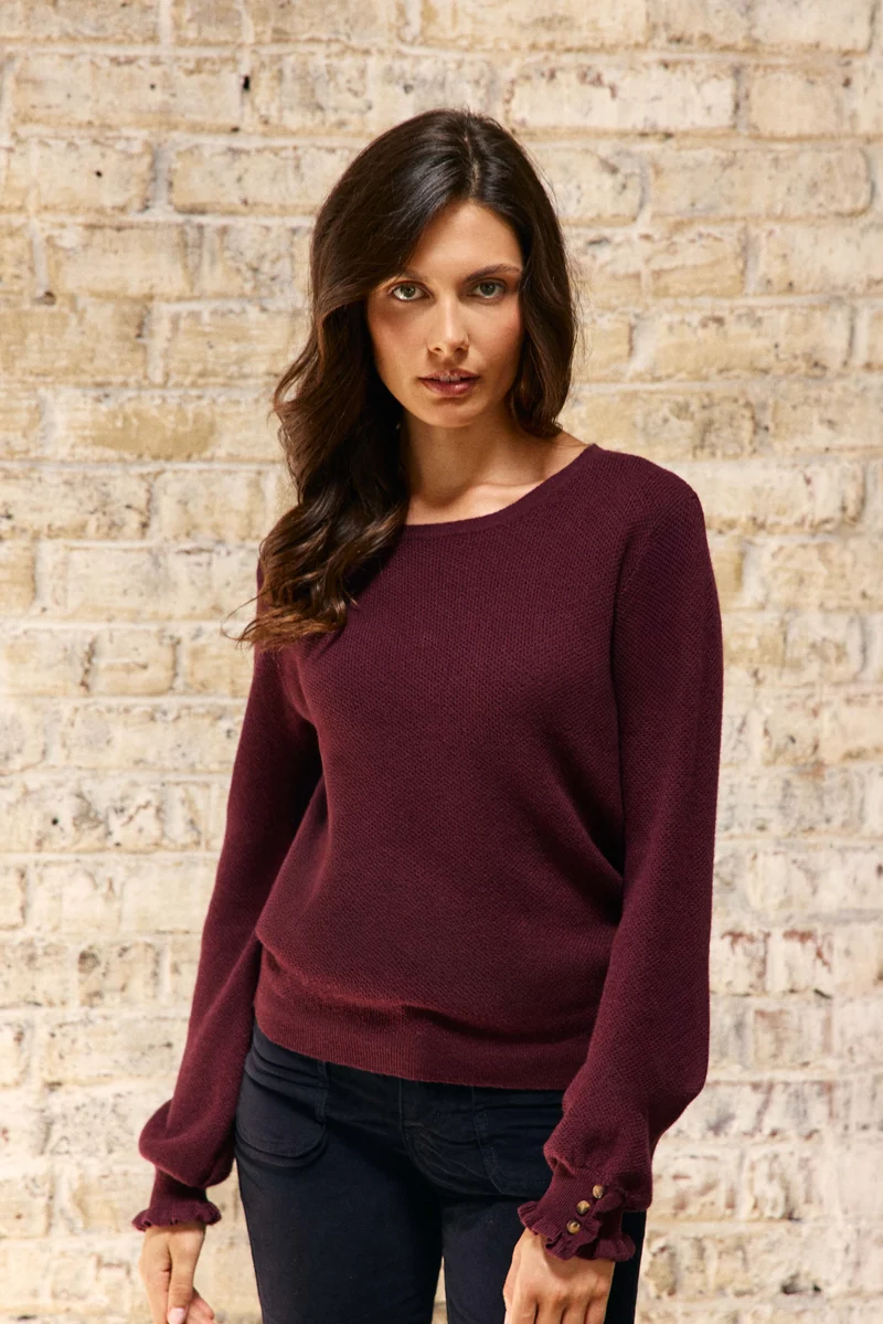 Melaky - Pull coupe droite