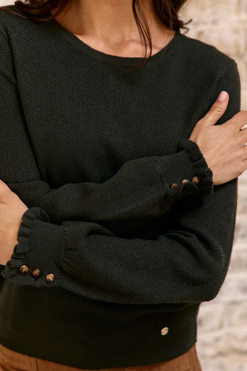 Melaky - Pull coupe droite
