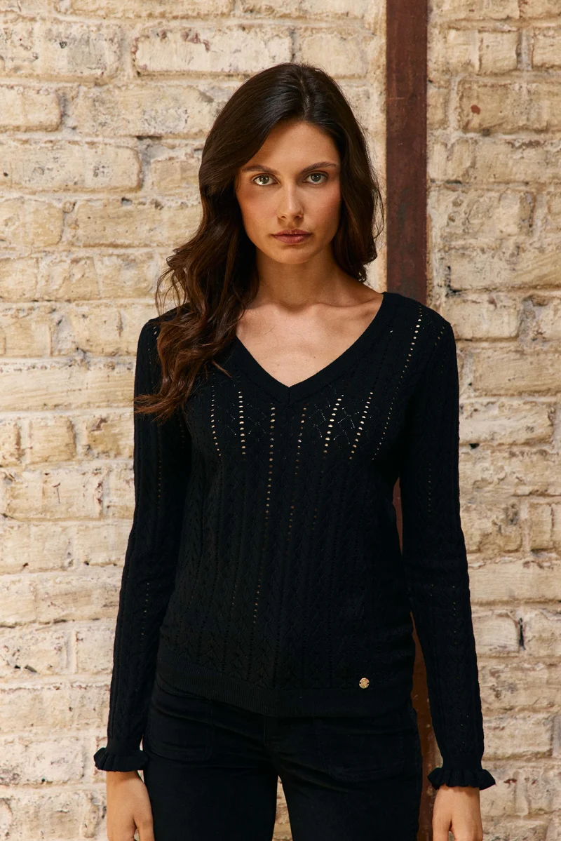 Monceau - Pull maille fantaisie