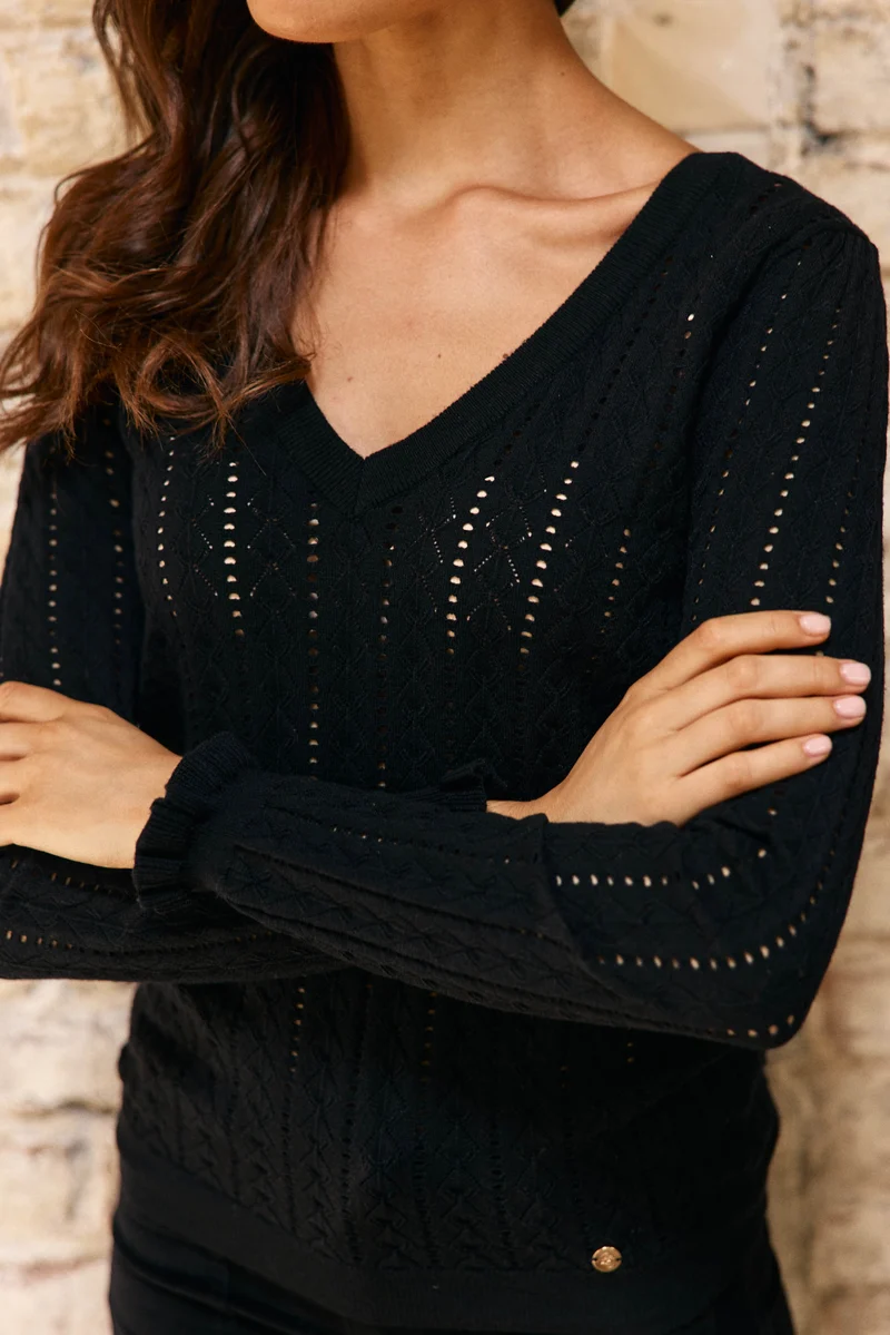 Monceau - Pull maille fantaisie