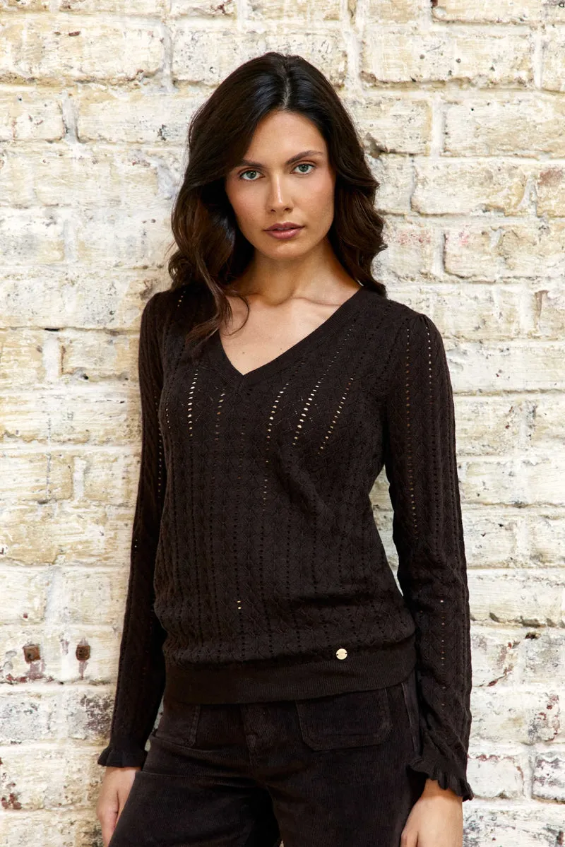 Monceau - Pull maille fantaisie