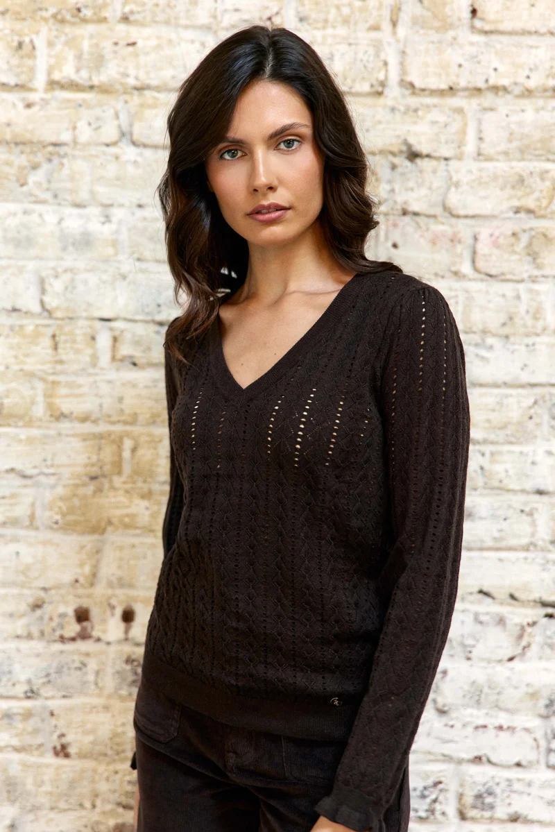Monceau - Pull maille fantaisie