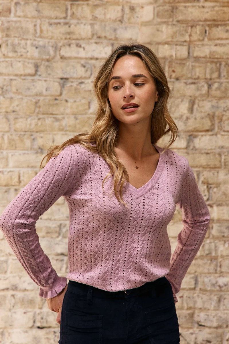 Monceau - Pull maille fantaisie