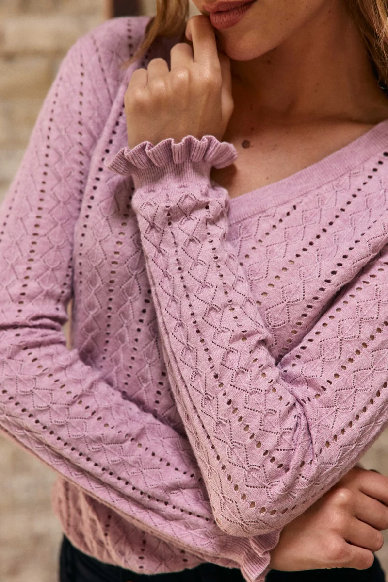 Monceau - Pull maille fantaisie