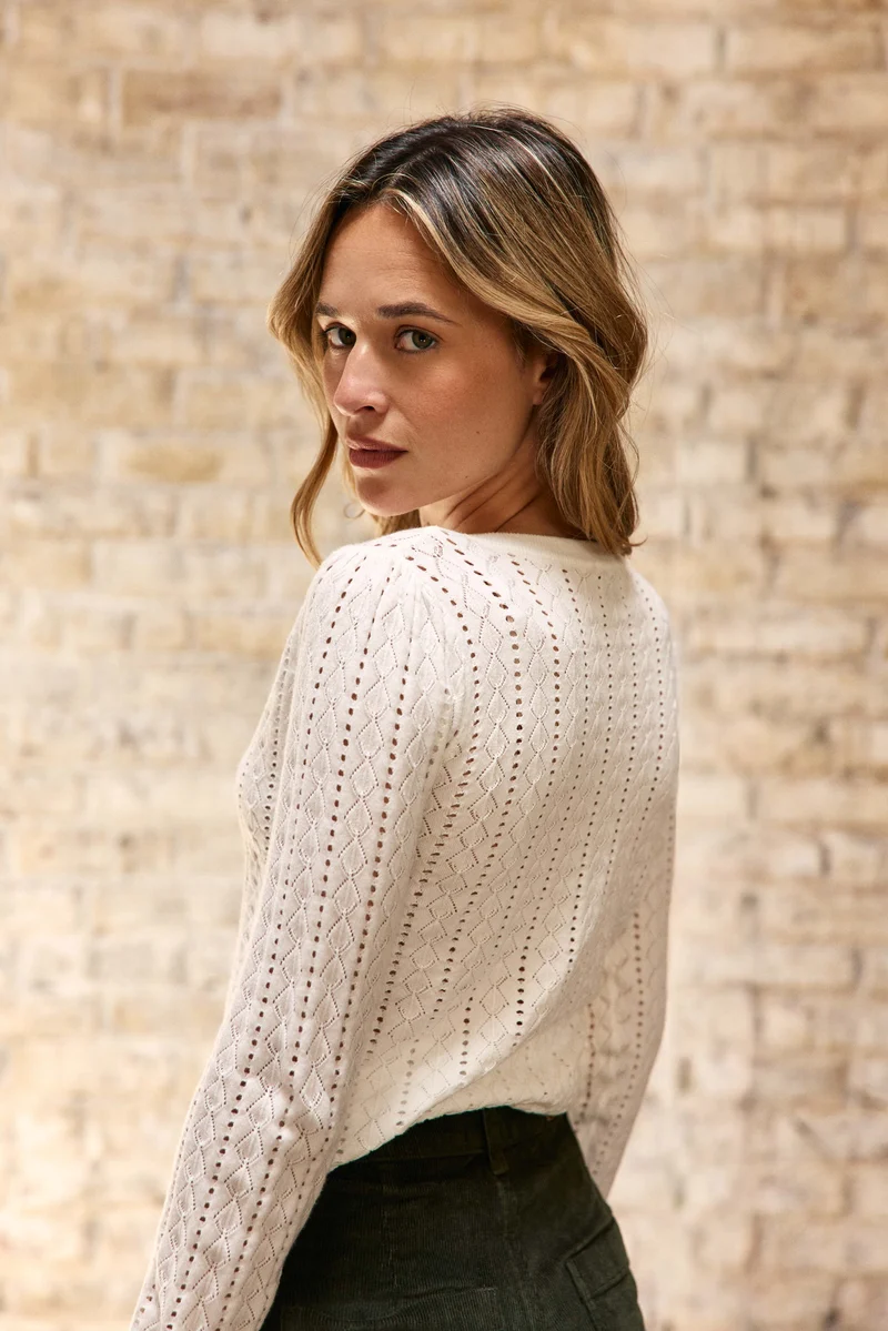 Monceau - Pull maille fantaisie
