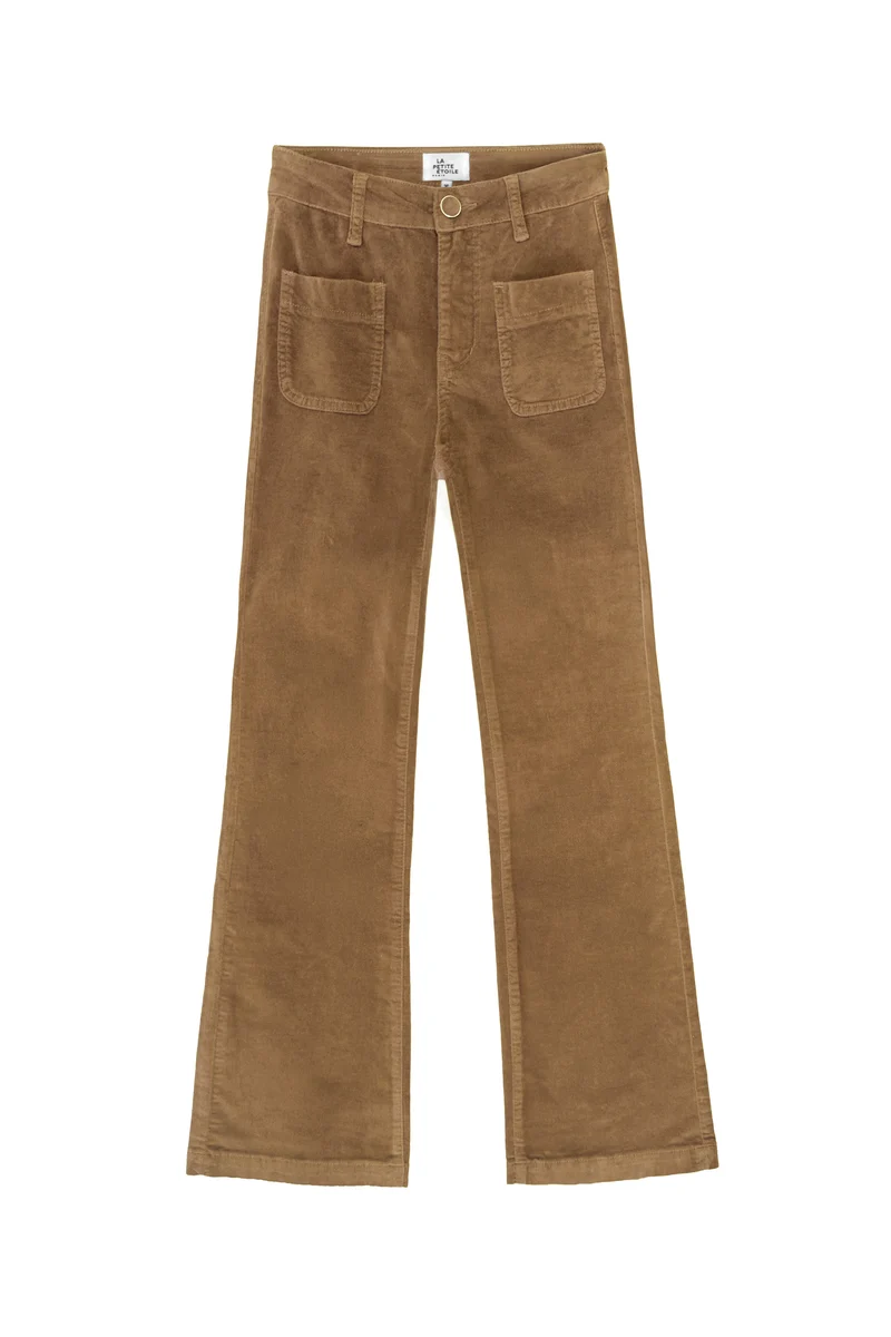 Sonny - Pantalon flare en velours
