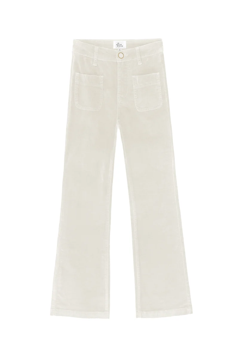 Sonny - Pantalon flare en velours