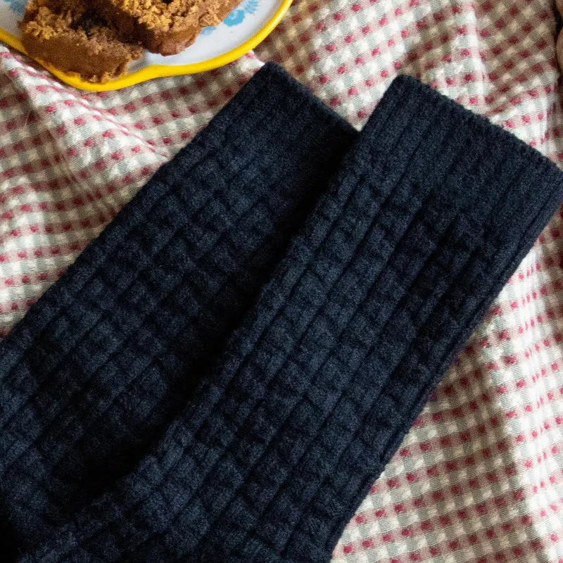 Everyday Crew Socks - 5 Pairs in Black