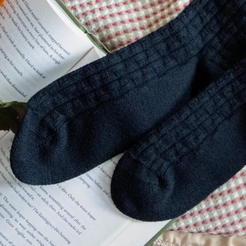 Everyday Crew Socks - 5 Pairs in Black