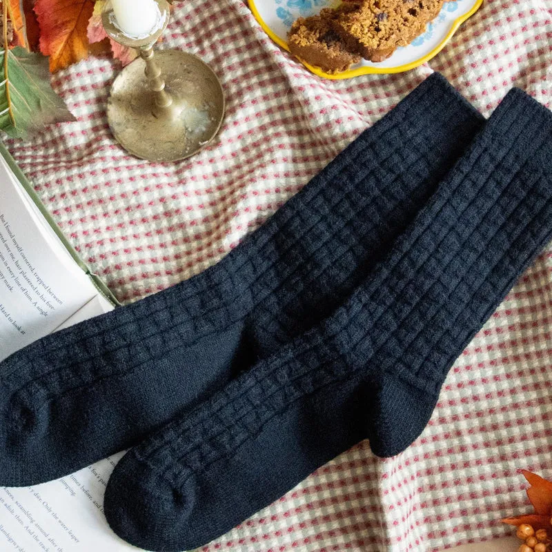 Everyday Crew Socks - 5 Pairs in Black