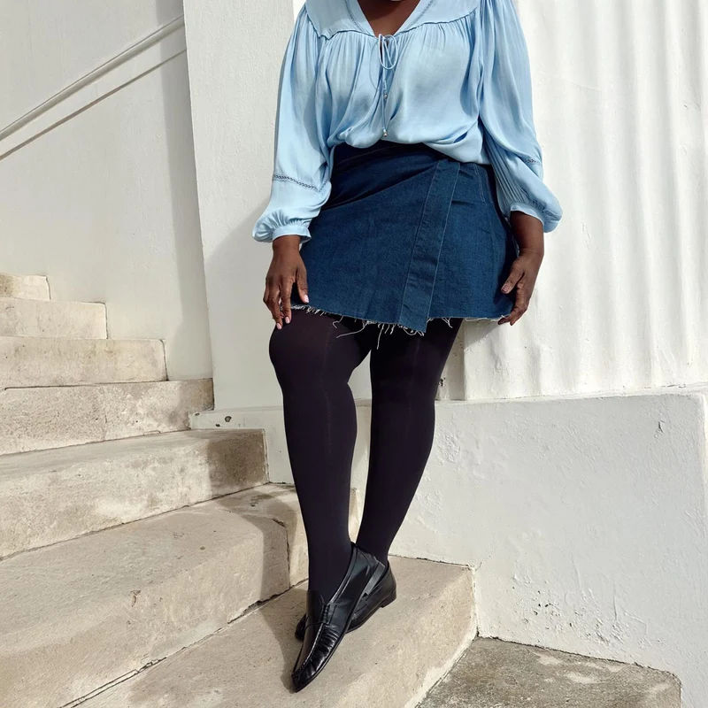 Stay Cool 80 Denier Tights - Black