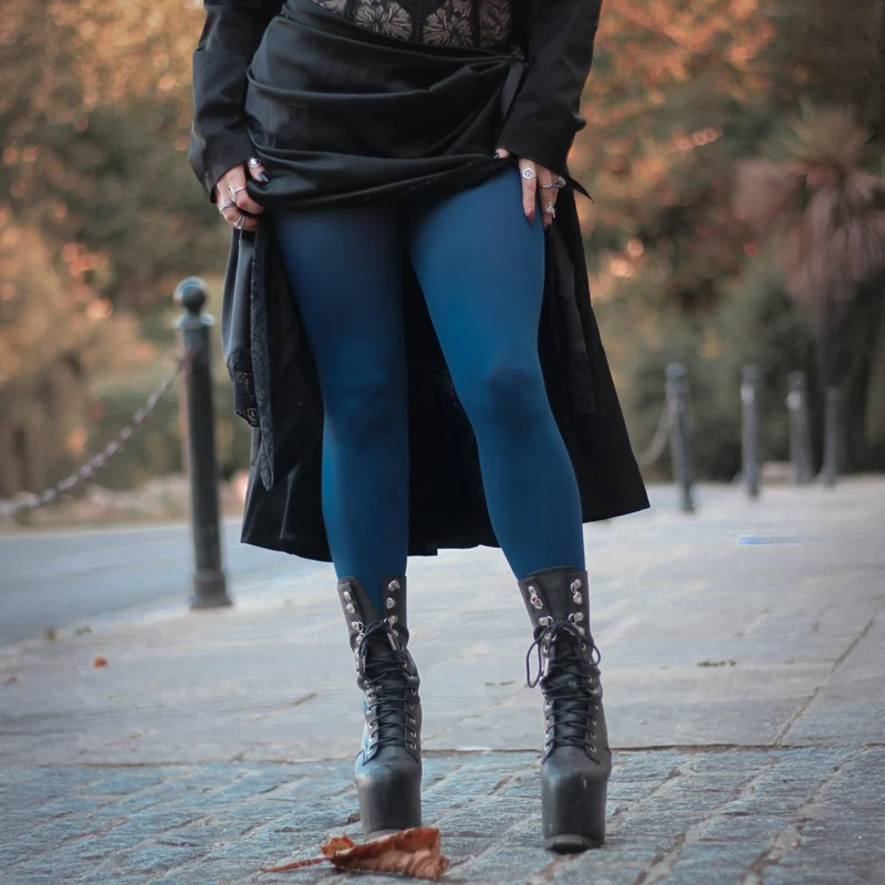 80 Denier Tights - Krakens Breath