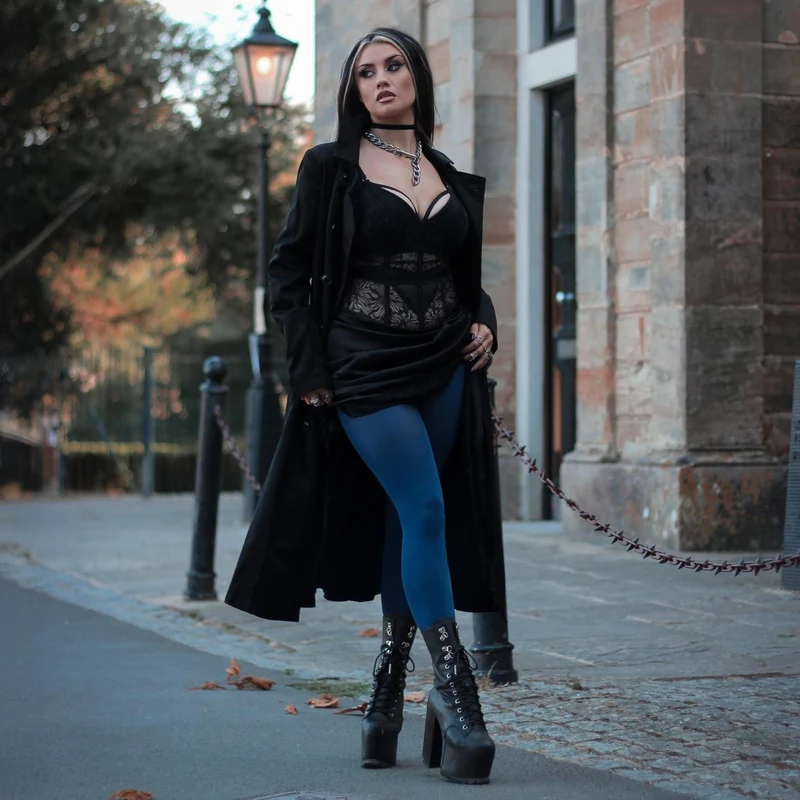 80 Denier Tights - Krakens Breath