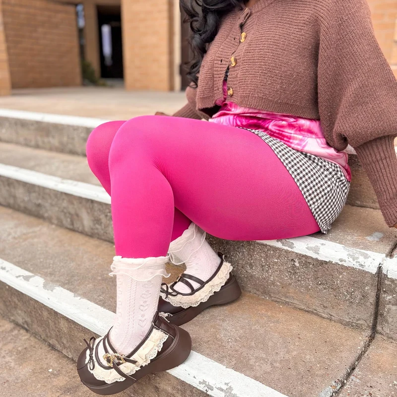 80 Denier Tights - Gnome Nose