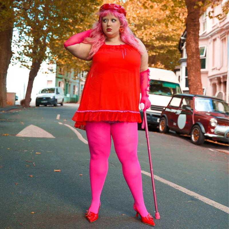 80 Denier Tights - Gnome Nose